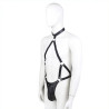 Generique Ensemble Panties avec harnais Simili
